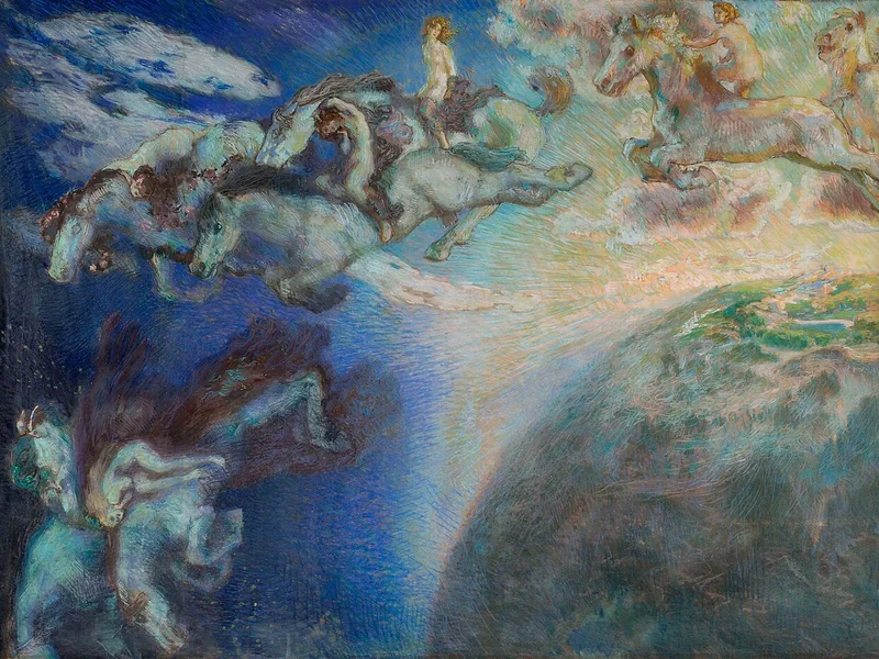 1870-Martin Brandenburg - Le ore della notte e del mattino